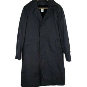VTG Centre MFG Co Mens Sz 38R All Weather Water Repellant Military Trench Coat